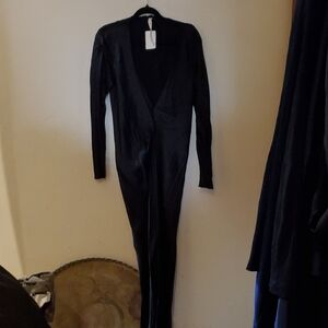 Elegant Black Jaga Dress